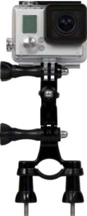 Fahrradhalterung schwarz für GoPro
