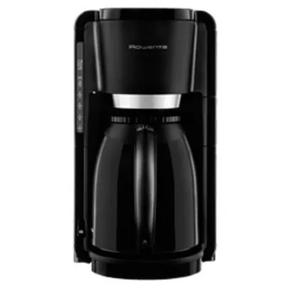 Rowenta CT3808 Filterkaffeemaschine 1,25 L 12 Tassen 850 W Schwarz mit Therminox-Kanne