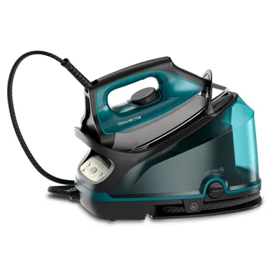 Rowenta DG7623 2200 W 1,1 l Mikrodampf 400 HD Laser-Grundplatte Schwarz, Blau