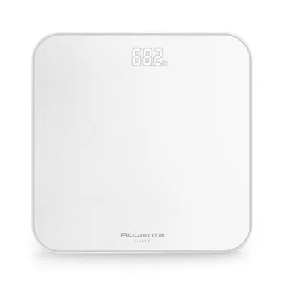 Digitale Personenwaage Rowenta Classic BS1901 Bis 180 kg LED-Display Gehärtetes Glas