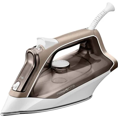 Rowenta DX1635 Dampfbügeleisen Edelstahl-Bügelsohle 2400 W Braun