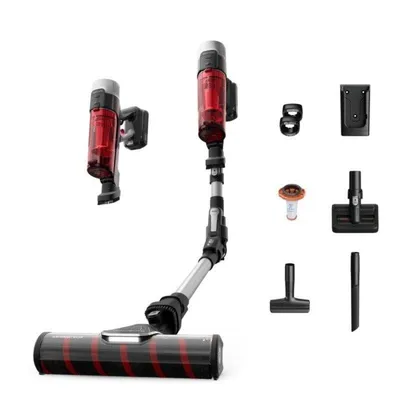 Akku Staubsauger Rowenta X-Force Flex 9.60 RH2087WO 250W 45 Minuten Tierhaarbürste LED