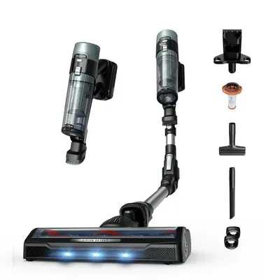 Akku Staubsauger Rowenta X-Force Flex 10.80 Allergy 300W 60 Minuten Grün Schwarz