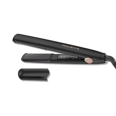 Keramik-Glätteisen Rowenta SF8210FO Ultimate Experience 200ºC 5 Temperaturstufen 3-in-1 Abschaltautomatik Schwarz Kupfer