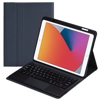 Royal Bailey B3011C Bluetooth-Tastaturhülle für iPad Air 4 (2020) 10.9/Pro 11 (2021/2020/2018), Schwarz