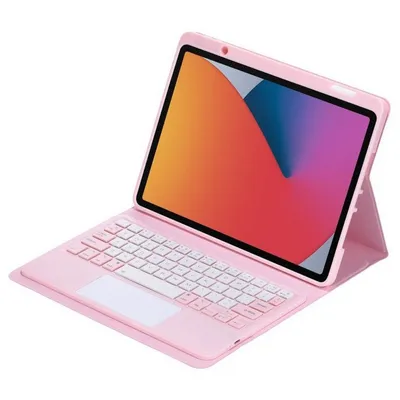 Royal Bailey B3011C Bluetooth-Tastaturhülle für iPad Air 4 (2020) 10.9/Pro 11 (2021/2020/2018), Pink