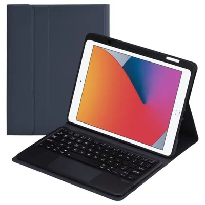 Royal Bailey B3012C Bluetooth-Tastaturhülle für iPad 10.2 (2021/2020/2019)/Air 10.5/Pro 10.5, Schwarz