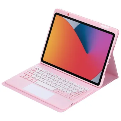 Royal Bailey B3012C Bluetooth-Tastaturhülle für iPad 10.2 (2021/2020/2019)/Air 10.5/Pro 10.5, Pink