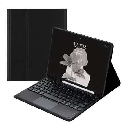 Hülle mit Bluetooth-Tastatur Royal Bailey Jt12 für iPad 10.2, Air 10.5, Pro 10.5 Schwarz
