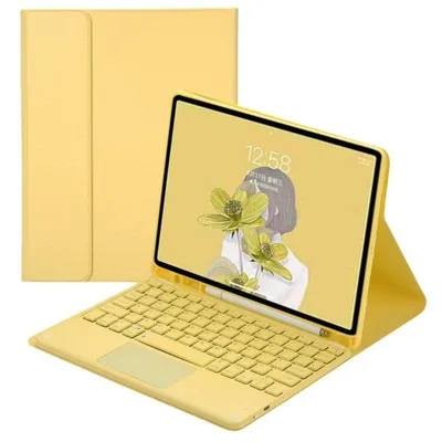 Hülle mit Bluetooth-Tastatur Royal Bailey Jt12 für iPad 10.2/ Air 10.5/ Pro 10.5 Gelb