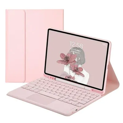 Hülle mit Bluetooth-Tastatur Royal Bailey Jt-p610 für Samsung Tab S6 Lite 10.4" P613/P619/P610/P615 Rosa