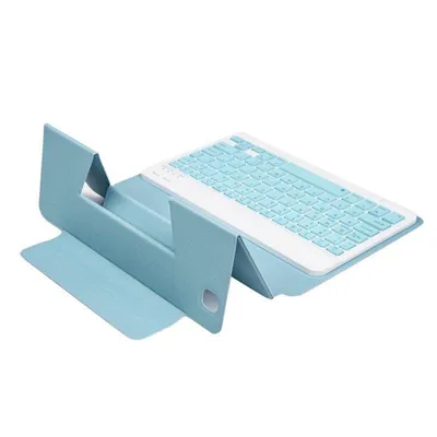 Hülle mit Bluetooth-Tastatur Royal Bailey Sx11-1 für iPad Air 11/Blau