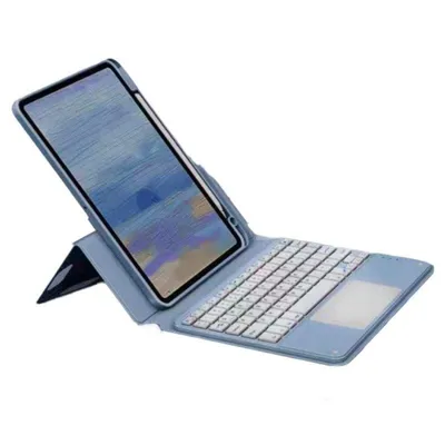 Hülle mit Bluetooth-Tastatur Royal Bailey Sx209c-1 für iPad 10,9 Zoll Blau