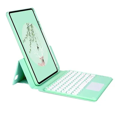 Hülle mit Bluetooth-Tastatur für iPad 9.7 Royal Bailey Sy006c-1 Grün
