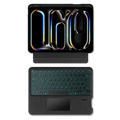 Hülle mit Bluetooth-Tastatur Royal Bailey Yj-s9 für Samsung Tab S9 11"/Tab S9 Fe 10.9"