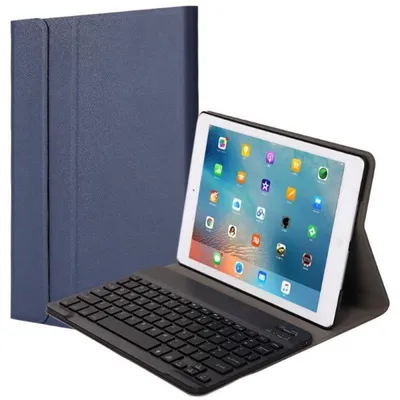 Hülle mit Bluetooth-Tastatur Royal Bailey Dy-t220 für Samsung Tab A7 Lite 8.7" T220 Blau