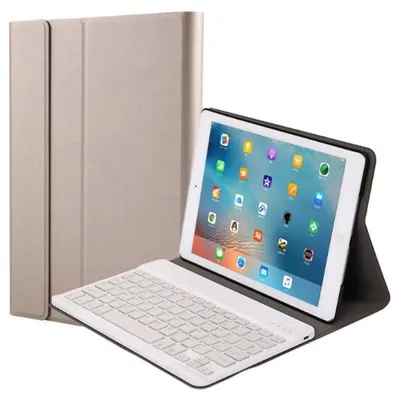 Hülle mit Bluetooth-Tastatur Royal Bailey Dy-t730 für Samsung Tab S7 FE 12.4" Gold
