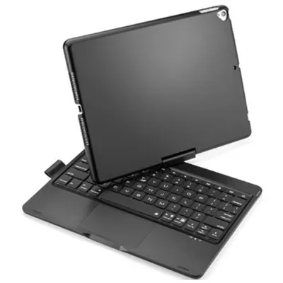 Hülle mit Bluetooth-Tastatur Royal Bailey F102ats für iPad 10.2/Air 10.5/Pro 10.5 Schwarz