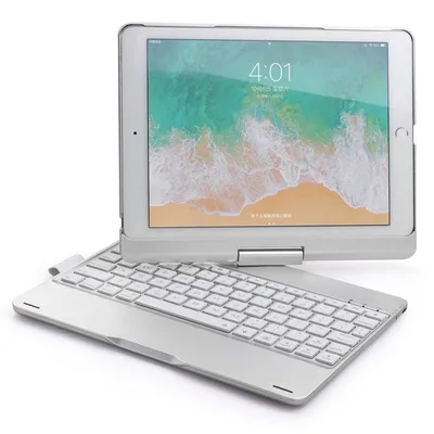 Hülle mit Bluetooth-Tastatur Royal Bailey F109as für iPad Air und Pro