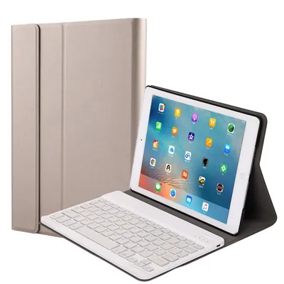 Royal Bailey FT1030 Bluetooth-Tastaturhülle für iPad Pro 9,7 (2018/2017) iPad Air/Air 2 Gold