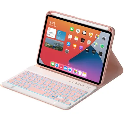Royal Bailey HK006D Bluetooth-Tastaturhülle für iPad Mini 6, Pink