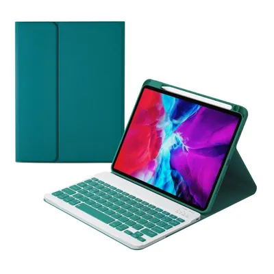 Royal Bailey HK-109 Bluetooth-Tastaturhülle für iPad Air4 2020 10.9/iPad Pro11 2021/20/18, Grün