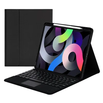Royal Bailey HK132C Bluetooth-Tastaturhülle für iPad Pro 12.9 (2021/2020/2018), Schwarz