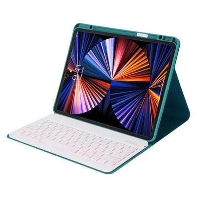 Royal Bailey HK132D Hülle mit Bluetooth-Tastatur für iPad Pro 12,9" (2021/2020/2018) Grün