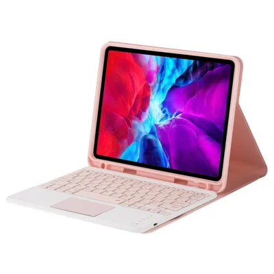 Royal Bailey PS12C Bluetooth-Tastaturhülle für iPad 10.2 (2021/2020/2019)/Air 10.5/Pro 10.5, Pink