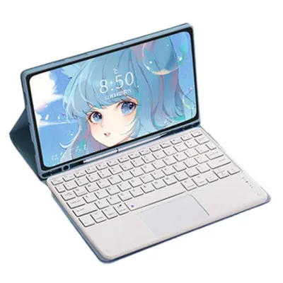 Hülle mit Bluetooth-Tastatur Royal Bailey PS-T970C für Samsung Tab S7+ 12.4"