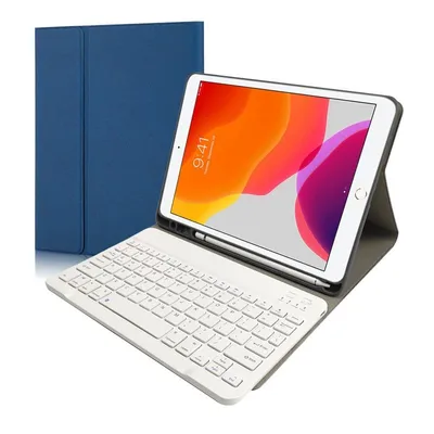 Royal Bailey RK102 Bluetooth-Tastaturhülle für iPad 10.2 (2021/2020/2019)/iPad Air 10.5/iPad Pro 10.5 Blau