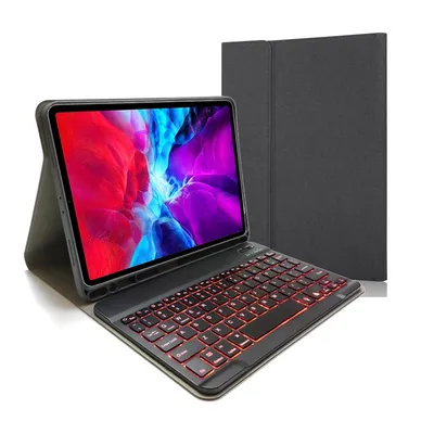 Royal Bailey RK11D Hülle mit Bluetooth-Tastatur für iPad Air 4 (2020) 10,9" / iPad Pro 11 (2021/2020/2018) Schwarz