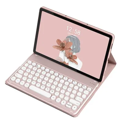 Hülle mit Bluetooth-Tastatur Royal Bailey Ry812r für Honor Pad8 12" Rosa