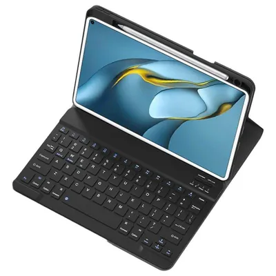 Hülle mit Bluetooth-Tastatur Royal Bailey Ry-v711 für Honor Tablet V7 Pro 11" Schwarz