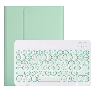 Royal Bailey YM11D Bluetooth-Tastaturhülle für iPad Air 4 (2020) 10.9/Pro 11 (2021/2020/2018), Grün