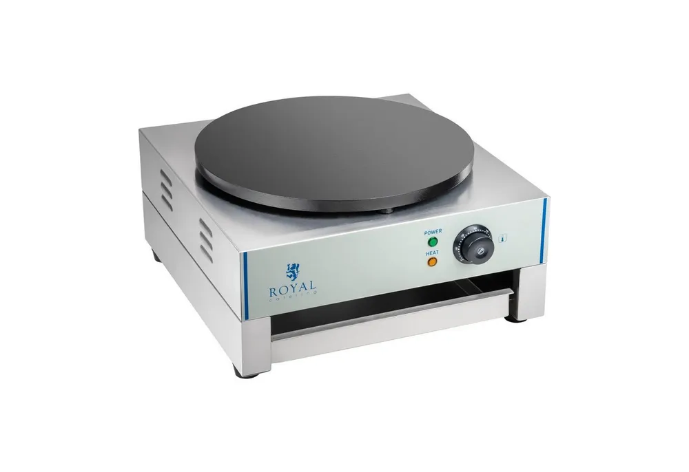 Royal Catering Crêpesmaker Crepes Maker Crepesgerät Crepeseisen 40 cm, 3000 W