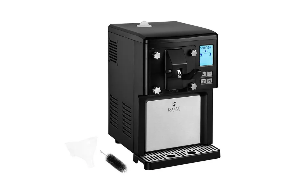 Royal Catering Eismaschine Softeismaschine 1,5 l Profi Frozen Yogurt Sorbet Soft Ice 200 W, 200 W