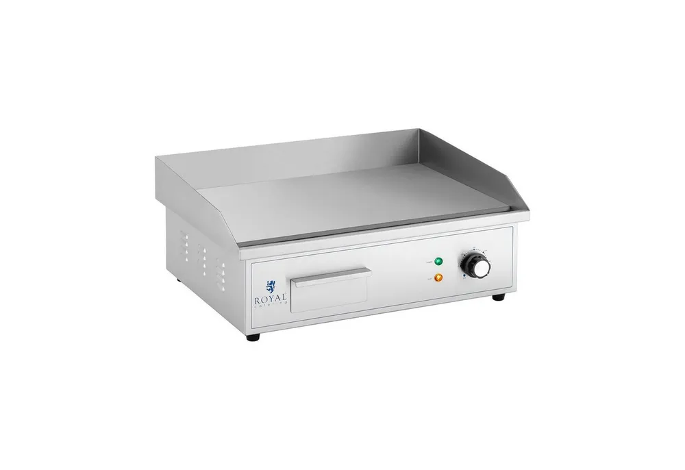 Royal Catering Elektrogrill Elektro Grillplatte 53 x 35 cm glatt Griddleplatte Bratplatte 3.000 W, 3000 W