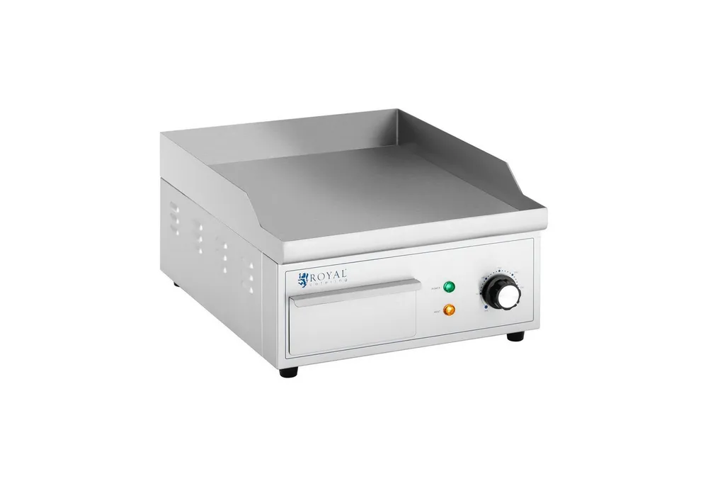 Royal Catering Elektrogrill Elektro Grillplatte 35 x 38 cm Griddleplatte glatt 2000 W 50 - 300 °C, 2000 W