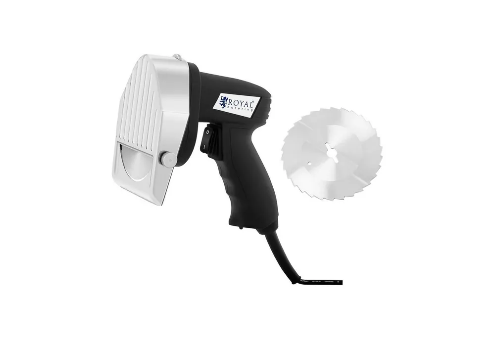 Royal Catering Elektromesser Dönermesser elektrisch Gyrosmesser Dönerschneider Shawarma 3.000 U/min, 80 W