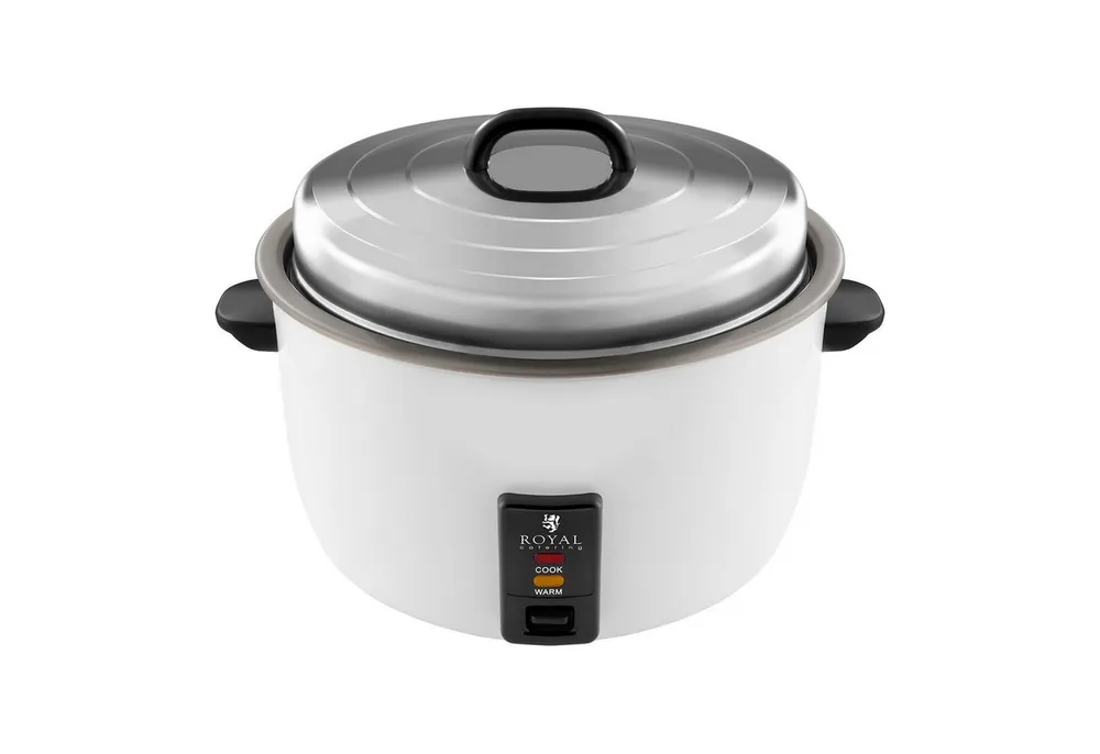 Royal Catering Reiskocher 23 L Multikocher Gastro Dampfgarer Schnellkochtopf Warmhaltefunktion, 3000 W