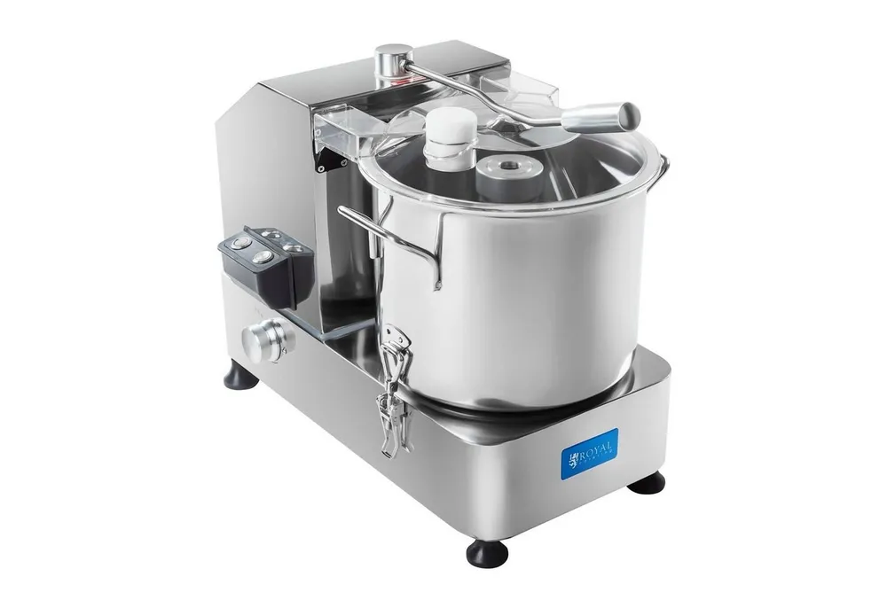 Royal Catering Zerkleinerer 9 L Tischkutter Küchenkutter Küchenmaschine Edelstahl Gastro, 1800 W