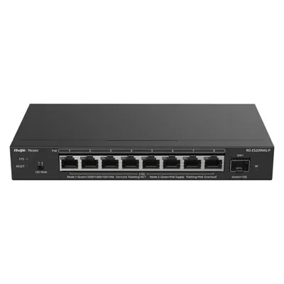 Switch Ruijie Reyee Managed 8x 2.5G PoE Cloud Layer2 1x SFP+ 10Gbps