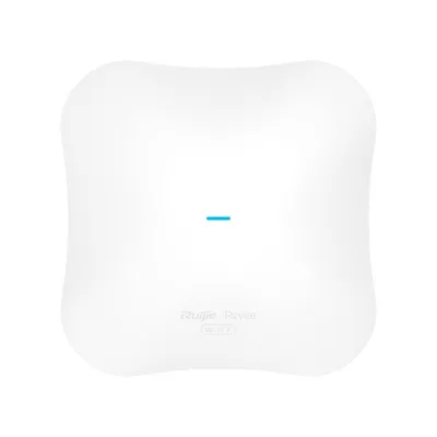 Ruijie WiFi 6E/6 Access Point mit 5011 Mbit/s, MU-MIMO, PoE, 2,5 GbE, Weiß