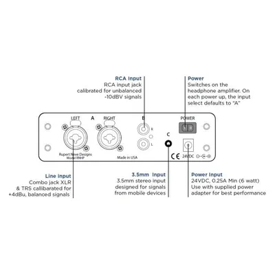 Rupert Neve Designs Neve RNHP hoofdtelefoonversterker