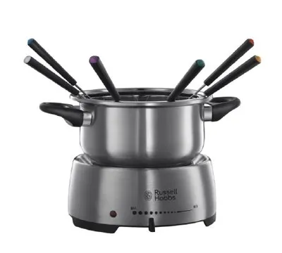 22560-56 Fiesta Edelstahl/schwarz Fondue