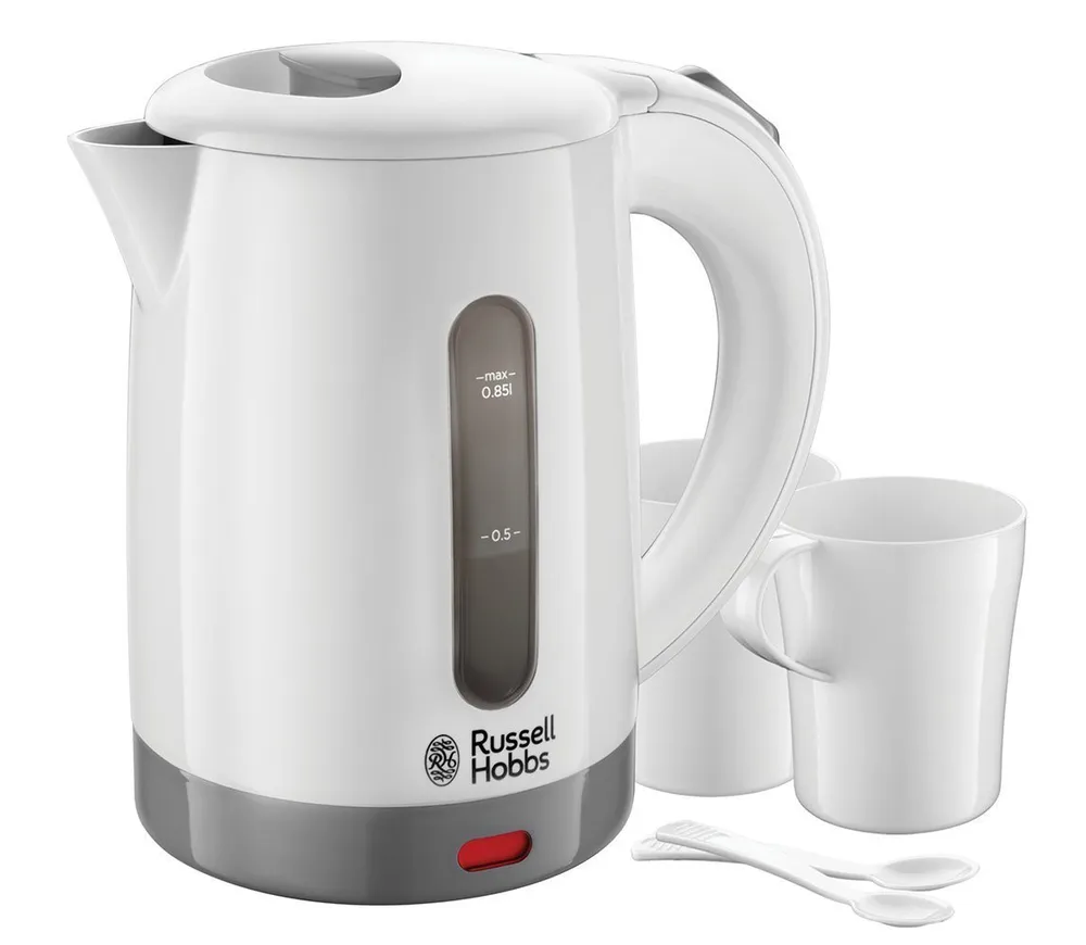 RUSSELL HOBBS Reise-Wasserkocher Travel Kettle 23840-70 Spannungsanpassung 1000W, 0.85 l, 1000 W
