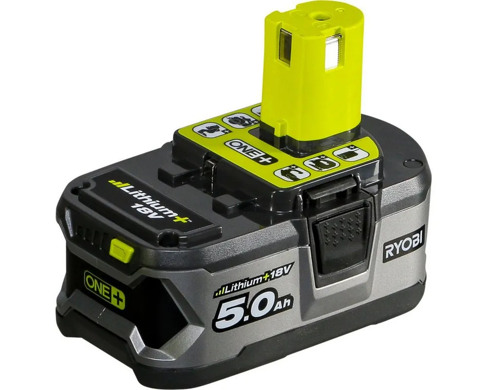 RYOBI RB18L50 ONE+ Akku 18 V/5,0 Ah Lithium+ Akku