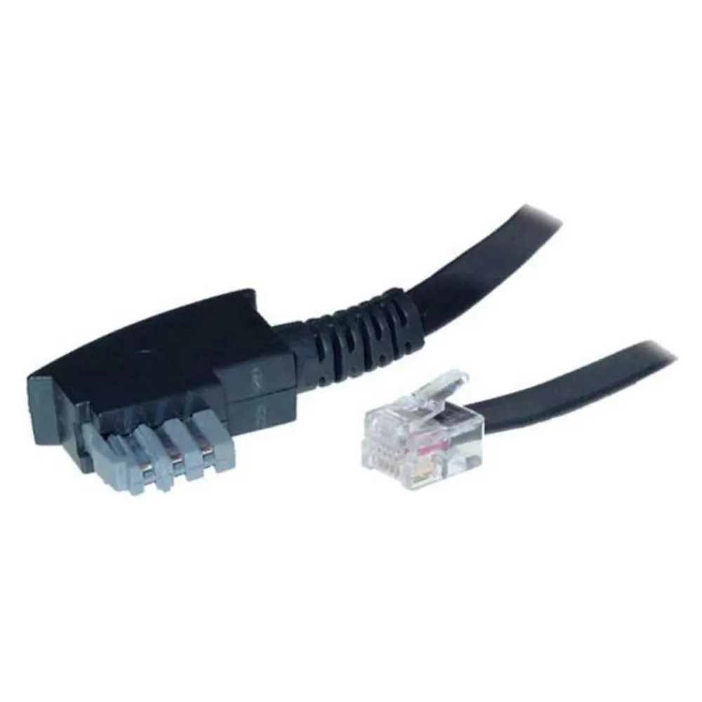 S-Conn Anschlusskabel 10m TAE-N/Western 6/6 6adrig