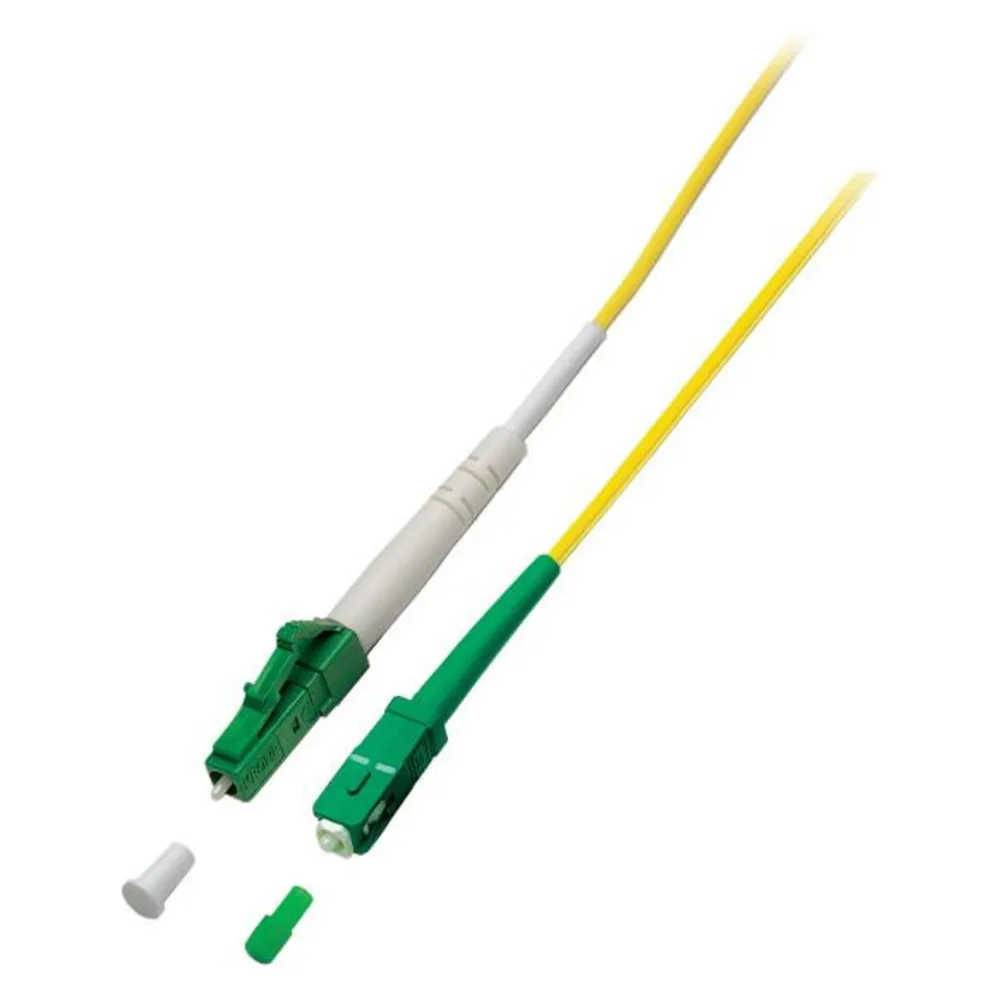 S-Impuls LWL-1-Faser-Patchk. 20mtr.LC(APC 8)-SC